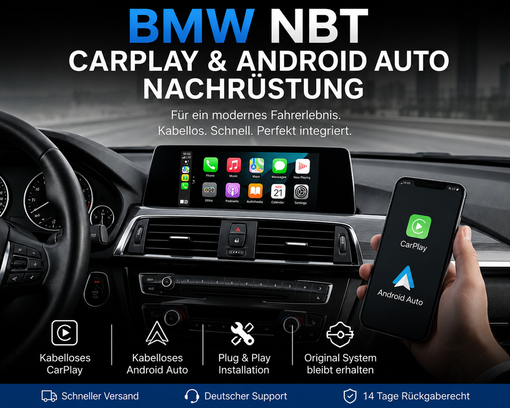 BMW Apple CarPlay Nachrüstung - NBT System