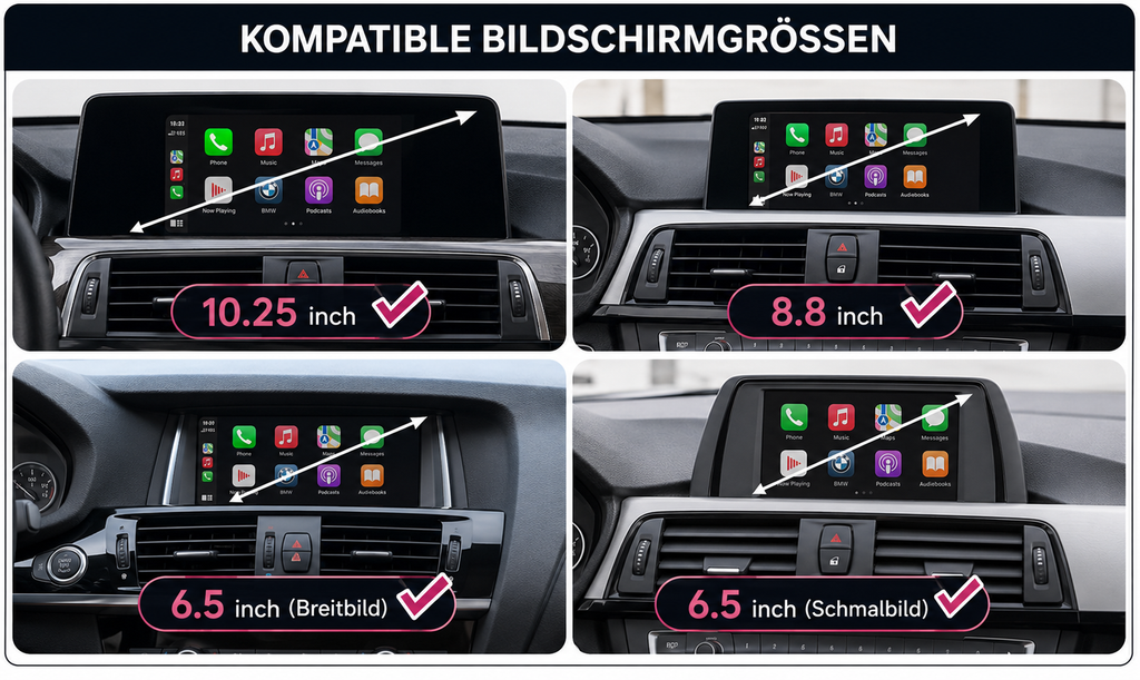 BMW Apple CarPlay Nachrüstung - CIC Sytsem