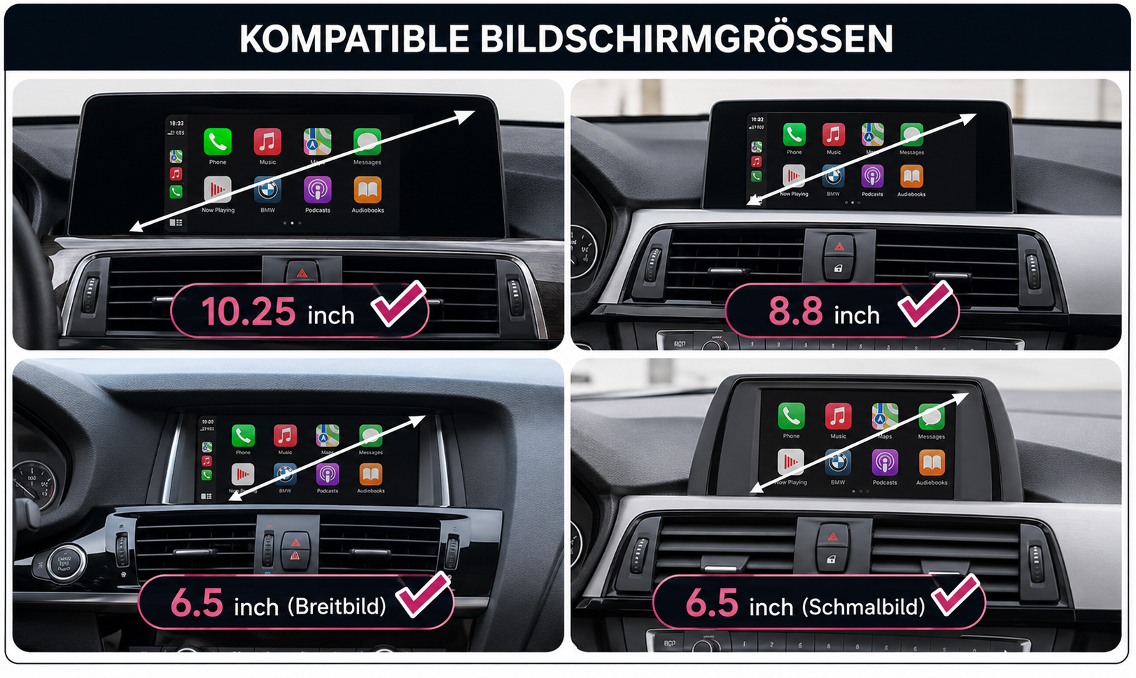 BMW Apple CarPlay Nachrüstung - CIC Sytsem
