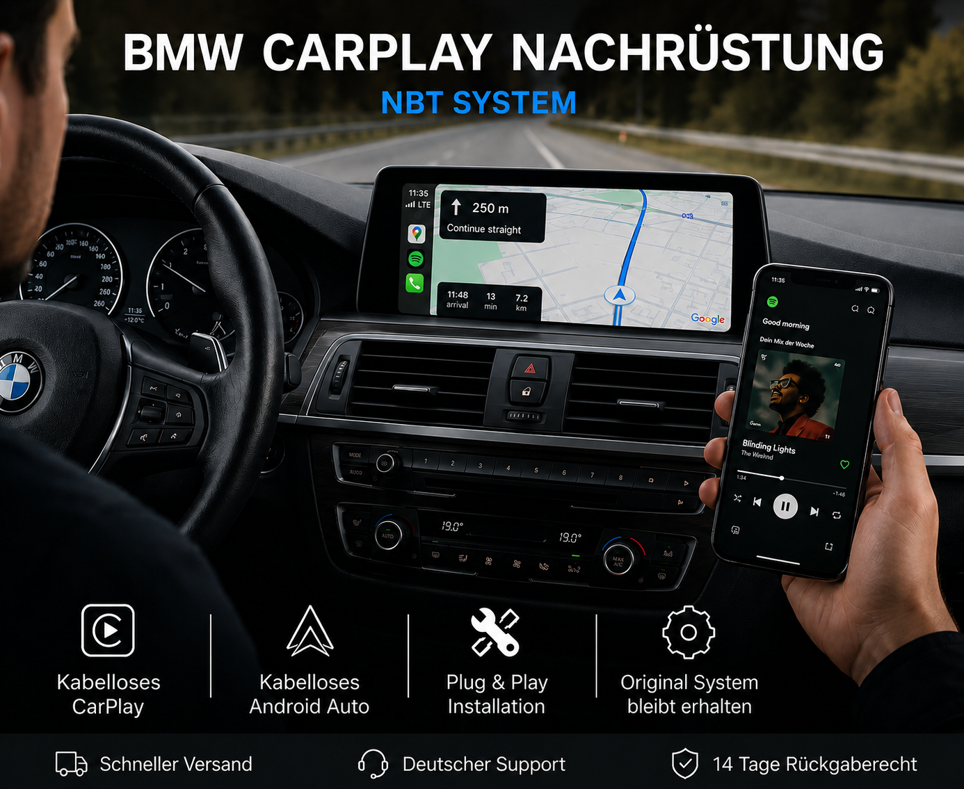 BMW Apple CarPlay Nachrüstung - NBT System